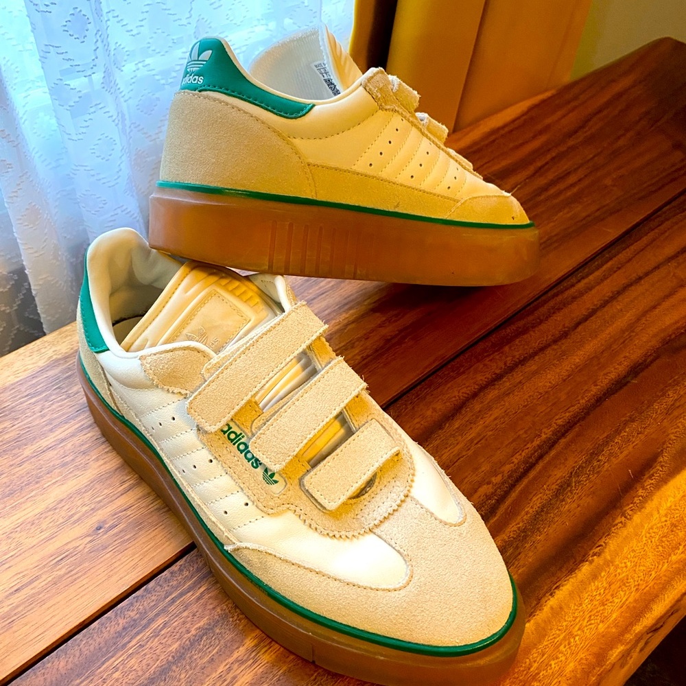 Adidas Ivy Park Velcro platform shoes